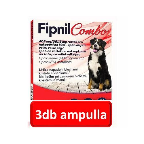 Fipnil Combo Spot-On ( 40-60kg. kutyáknak ) rácsepegtető oldat 3ampulla