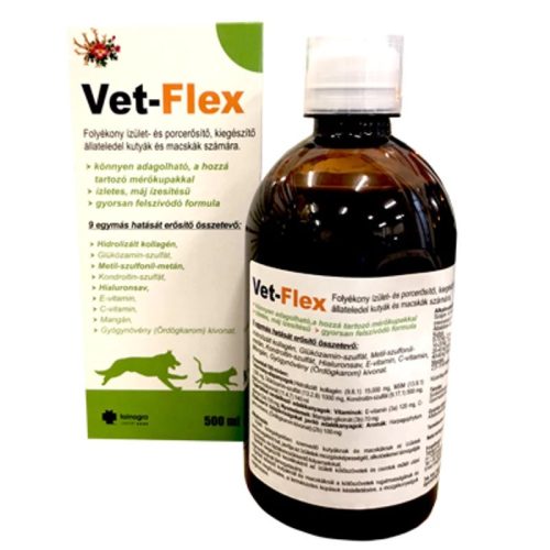 2db-tól : Vet flex folyékony izület- és porcerősítő 500 ml