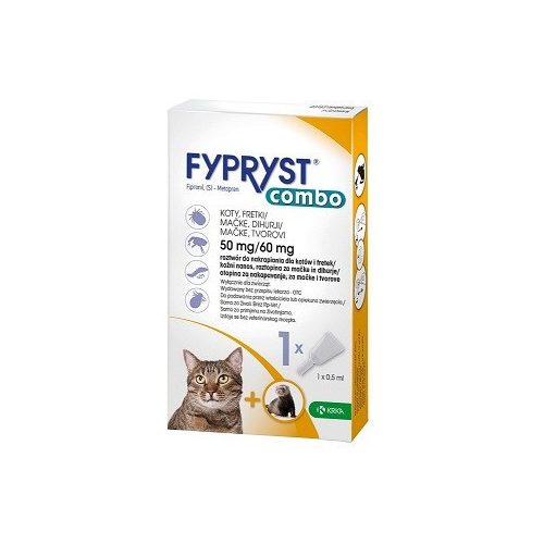 Fypryst® Combo Spot-On 0,5 ml macskáknak és vadászgörényeknek
