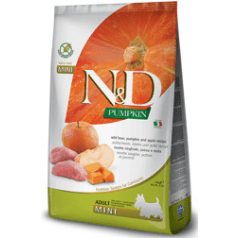   N&D Dog Grain Free vaddisznó&alma sütőtökkel adult mini 7kg ingyenes szállítás 