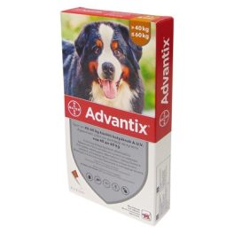 ADVANTIX SPOT ON 40-60KG KUTYA 4 PIPETTA/ doboz
