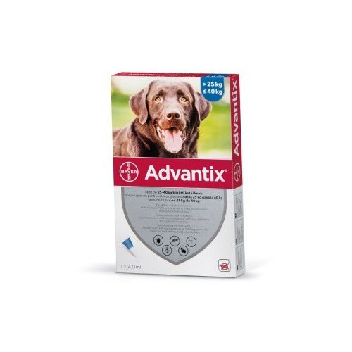 ADVANTIX SPOT ON 25-40KG KUTYA 1PIPETTA