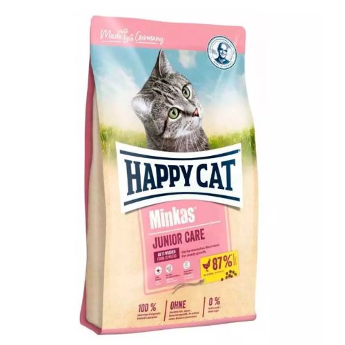 Happy Cat Minkas Junior Care – Prémium száraz eledel kiscicáknak 10kg