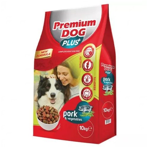 Premium Dog PLUS száraz Pork&Vegetable 10kg