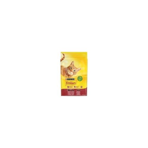 FRISKIES Marhával, csirkével és zöldségekkel száraz macskaeledel 10kg