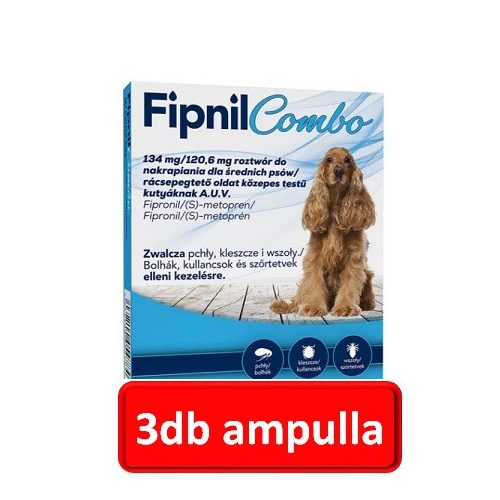 Fipnil Combo Spot-On ( 10-20kg. kutyáknka ) rácsepegtető oldat 3ampulla