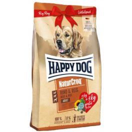  Happy Dog NaturCroq - Adult Rind & Reis 15+3kg