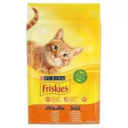   FRISKIES Csirkével és hozzáadott zöldségekkel száraz macskaeledel 10kg