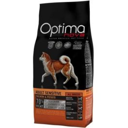   Visán Optimanova Adult Sensitive Salmon & Potato gabonamentes lazacos 12kg