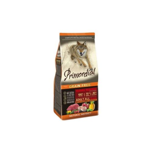 Primordial Grain Free Adult Bivaly és Makréla 12kg