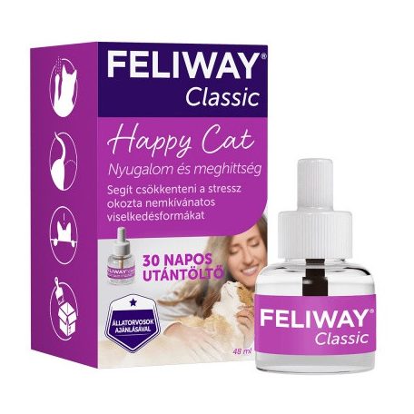 FELIWAY Classic párologtató utántöltő macskáknak 48 ml