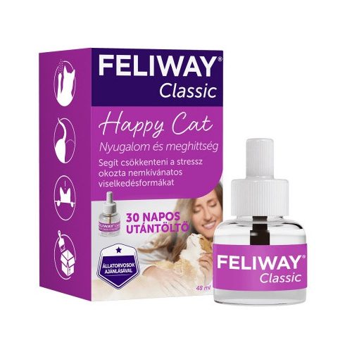 FELIWAY Classic párologtató utántöltő macskáknak 48 ml