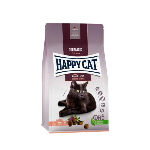 Happy Cat Adult Sterilised Atlantik Lachs Lazac 10kg