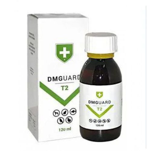 DMGuard T2 immunerősítő oldat 120ml (kutya, macska, madár, kisemlős, hal)