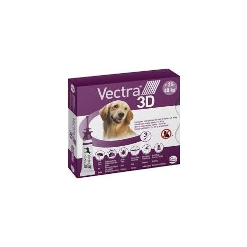 Vectra 3D rácsepegtető oldat kutyáknak 25-40kg