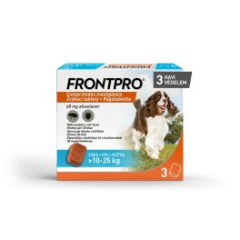   Frontpro® rágótabletta 10–25 kg kutyáknak – 3×68 mg