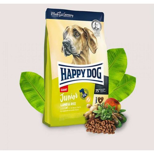 Happy Dog Junior Giant Lamm/Reis 15kg