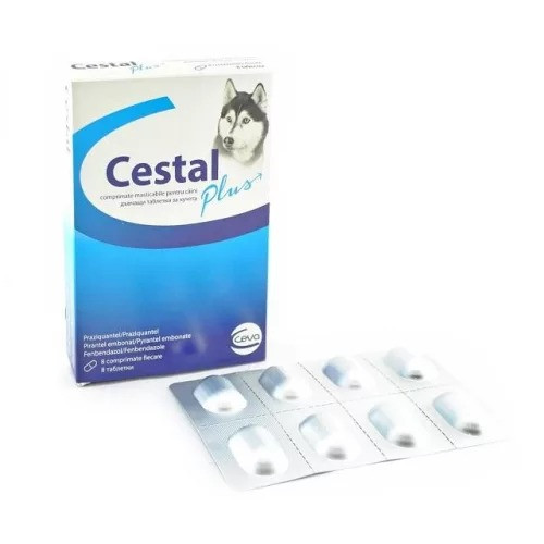 Cestal Plus rágótabletta 8x
