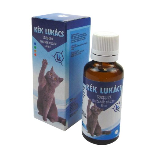 Kék Lukács Cseppek – nyomelem-boost macskáknak 30ml