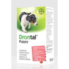   Drontal Plus Puppy féreghajtó szuszpenzió 50ml Széles spektrumú féreghajtó készítmény