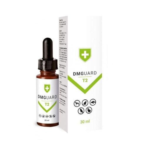 DMGuard T2 immunerősítő oldat 30ml (kutya, macska, madár, kisemlős, hal)