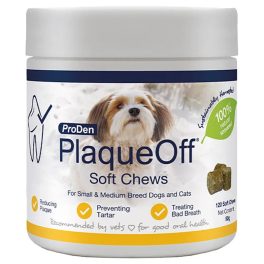   ProDen PlaqueOff small dog Soft Chews fogápoló jutalomfalat tengeri algával kis-és közepes testű kutyának 120db