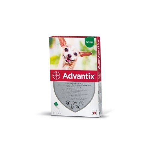 ADVANTIX SPOT-ON 4KG ALATTI KUTYÁKNAK 1PIPETTA