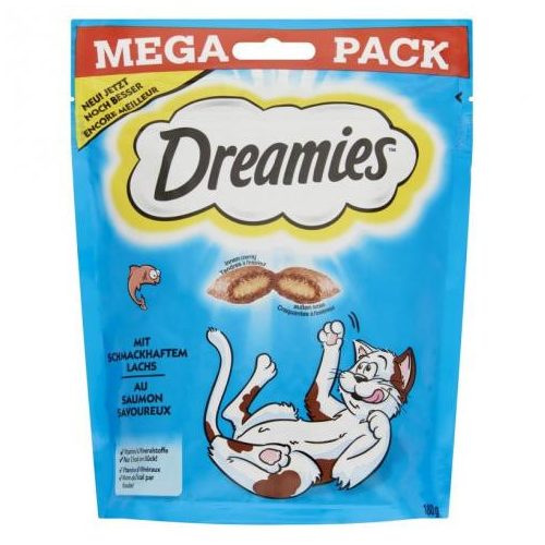 Dreamies Jutalomfalat Mega Lazac 180g