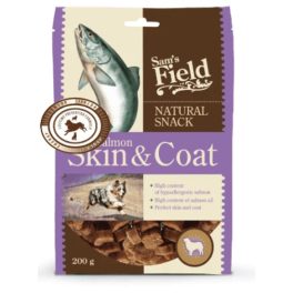 Sam's Field Natural Snack Salmon Skin & Coat