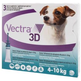 Vectra 3D rácsepegtető oldat kutyáknak 4-10kg