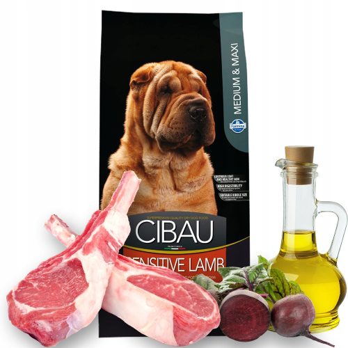 Cibau Sensitive Lamb Medium/Maxi 12+2kg