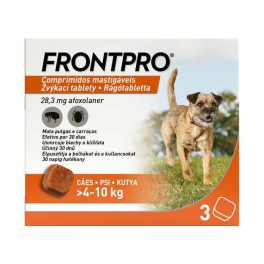   FRONTPRO® RÁGÓTABLETTA KUTYÁKNAK>(4–10 KG) 28,3 MG; 3 TABLETTA 2db-tól