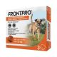 FRONTPRO® RÁGÓTABLETTA KUTYÁKNAK>(4–10 KG) 28,3 MG; 3 TABLETTA 2db-tól