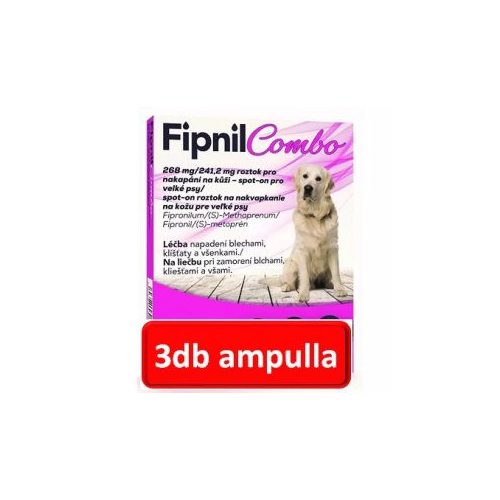 Fipnil Combo Spot-On (20-40kg. kutyáknak )rácsepegtető oldat 3ampulla