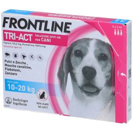 Frontline Tri-Act rácsepegtető oldat kutyáknak 10-20kg