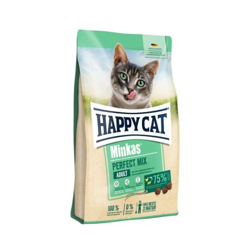 Happy Cat Minkas Mix csirke,hal,bárány 10kg