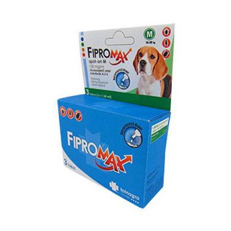 Fipromax Spot-on kutya M 10-20kg 1 ampulla