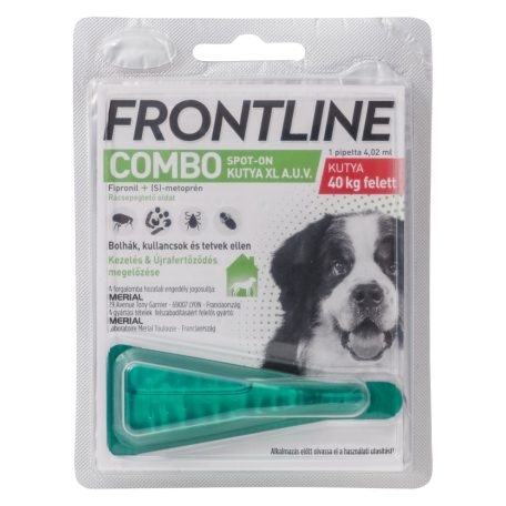 Frontline Combo Spot-on kutya  XL 40-60kg 3db rendelhető