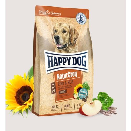  Happy Dog NaturCroq - Adult Rind & Reis 15kg